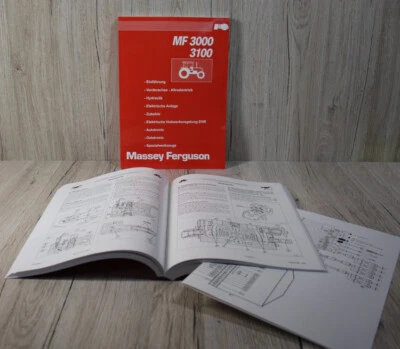 Massey Ferguson MF 3000 3100 Werkstatthandbuch Traktor Teil 2 - Bild 1 von 2