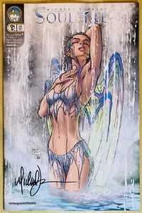 Soulfire #5 Michael Turner Signed 2005 Unread NM/NM+ Supergirl Batman Witchblade - Picture 1 of 3