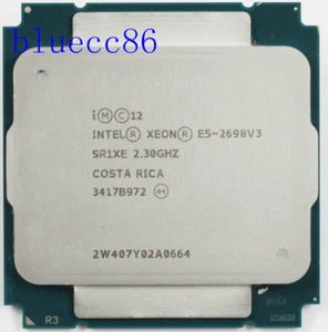 Intel Xeon E5-2698 V3 OEM SR1XE 2.3GHz 16Core 40MB 135W LGA2011-3 CPU Processor - Picture 1 of 1