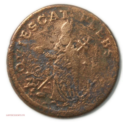 New Jersey, USA, 1670-1675 St. Patrick's farthing (USA) p1193/2 Cover