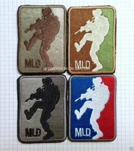 4 PIEZAS PARCHE DE BUCLE DE GANCHO TÁCTICO MLD MAJOR LIGAS PORTERO MILITARY A TODO COLOR - Imagen 1 de 12