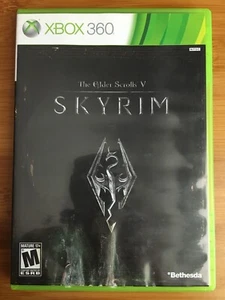 The Elder Scrolls V 5 Skyrim (Xbox 360 2011) CIB Complete w/ Manual Mint Disc - Picture 1 of 9