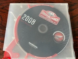 Honda 2008 motorcycle press kit new model CD-ROM press Transalp TransAlp - Picture 1 of 1