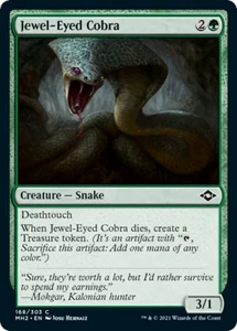 JEWEL-EYED COBRA x4 ~mtg NM-M Modern Horizons 2 Common - Picture 1 of 1