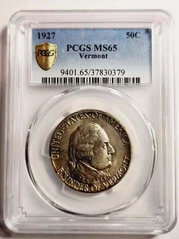 1927 P PCGS MS-65 Vermont Cover