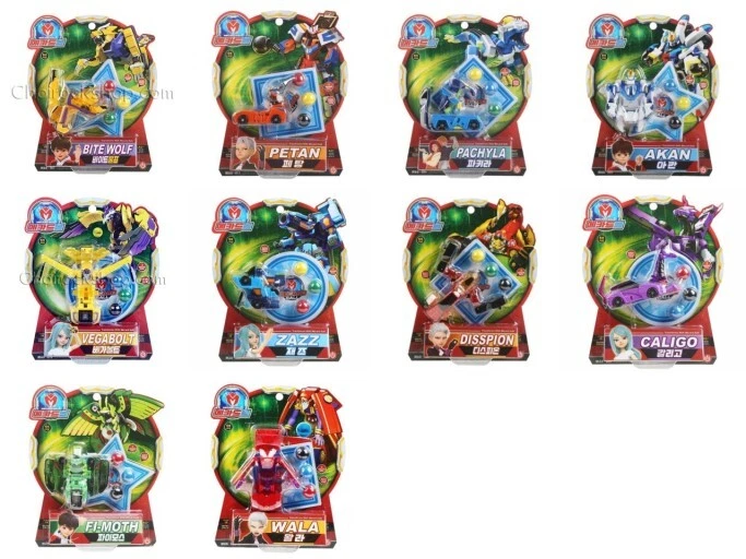 Mecard Ball 10 Type Mecanimal Transformer Car Toy 2021 Random 1EA Free Ship - Image 1 of 1