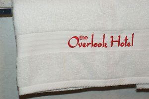 Overlook Hotel Towel Redrum Shining Jack Nicholson Stanley Kubrick Stephen King
