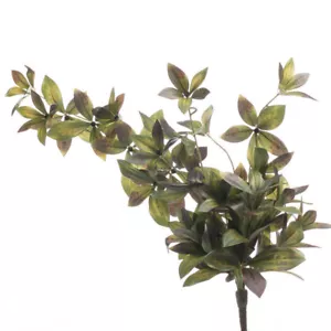 26" Artificial Foliage Leaf Decorative Floral Bush - Picture 1 of 4