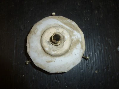  GRIFFE SUPPORT DE GLOBE LAMPE FRENCH VINTAGE LOFT DESIGN ART DECO - Photo 1/2