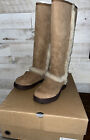 UGG SUNBURST EXTRA TALL WATER RESISTANT BOOTS - Chestnut - US sizes - New in Box