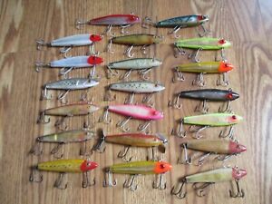 20 Vintage L&S  Mirr O lures , see list, most never wet