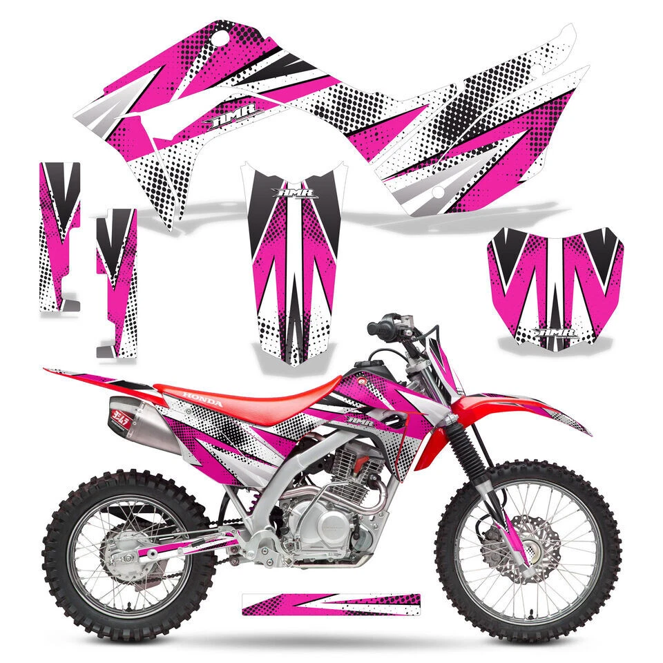 Pegatinas gráficas MX + #calcomanías PLT para Honda CRF125F 2019-2025 Slash PK Foto 1 de 2