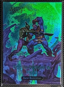 2016 Marvel Masterpieces Battle Spectra Gems BS-8 Drax Vs Thanos #61/99 - Picture 1 of 2
