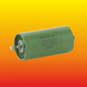 CONDENSADOR DE AUDIO PIO K75-10 PAPEL HÍBRIDO RUSO 0,68UF 500V - Imagen 1 de 3