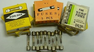 GMA /  SLOW BLOW / CERAMIC FUSE / 3 amp  / 5 PIECES /  (qzty) - Picture 1 of 1