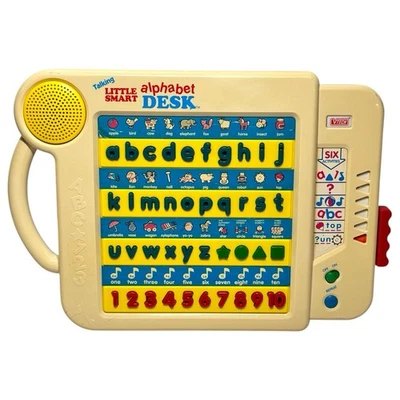 Vintage 1991 VTech Talking Little Smart Alphabet Desk Letters Numbers Shapes - Image 1 of 4