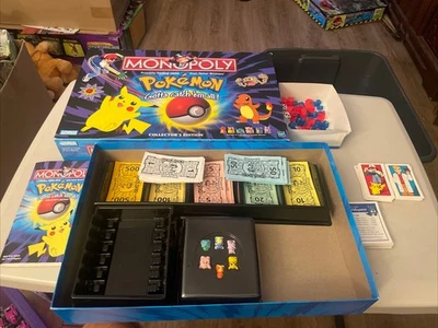Hasbro Pokemon Collector's Edition Monopoly Board Game - 41357 Complete - Image 1 of 4
