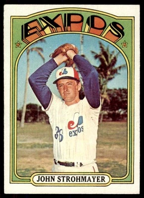 1972 Topps John Strohmayer B Baseball Cards #631 - Image 1 of 2