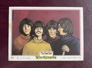 ANGLO CONFECTIONERY 1968 THE BEATLES ‘YELLOW SUBMARINE’ -# 51 ~ EXCELLENT - Picture 1 of 2