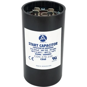 Appli Parts CON-270-250 Motor Start Capacitor 270-324 MFD uF, 250 VAC. Universal - Picture 1 of 8