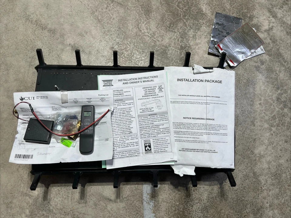 "Juego de registro de gas sin ventilación Empire Comfort Systems 30"" VFSUE3ON-2, 40.000 BTU/h" Foto 1 de 4