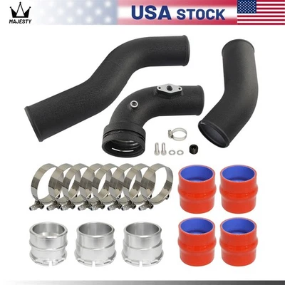 Intake Turbo Charge Pipe Kit For BMW F20 F30 F31 320i 328i 125i 128i 420i Red - Image 1 of 4