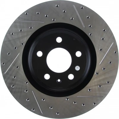 StopTech For Audi A5 Quattro 2016 2017 Slotted & Drilled Sport Brake Rotor - Imagem 1 de 4