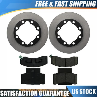 Juego de pastillas de freno y rotores delanteros Centric para Dodge Ram 2500 1994 1995 1996 1997 Foto 1 de 4