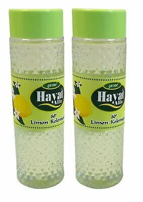 3er 400cc Set Hayat Alfa Limon Kolonyasi 80° Kölnisch Wasser Kolonya