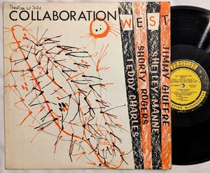 Teddy Charles COLLABORATION WEST Prestige LP 7028 mono ED1 fireworks W. 50th RVG - Imagen 1 de 5