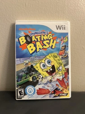 SpongeBob's Boating Bash (Nintendo Wii, 2010) CIB - Image 1 of 4
