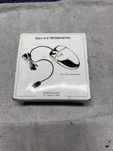 Silverplated Vintage Gaming Mouse With Johnston Lemon & Co - Picture 1 of 7