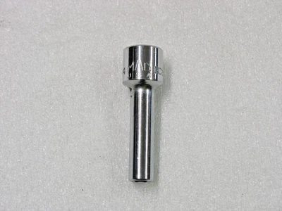 Mac Tools 1/4" 6 Point 3/8" Drive Deep Chrome Socket XD86R - Image 1 of 4