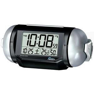 Seiko Clock Table Clock Alarm Clock Radio Digital Loud Volume PYXIS Pixis 01: Bl - Picture 1 of 8