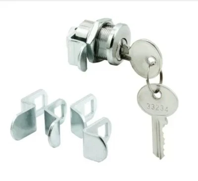 10 Prime Line 925195  S4944 Mailbox Lock 5-Cam 5-Pin Threaded 13/16" Cylinder #6 - Image 1 of 3