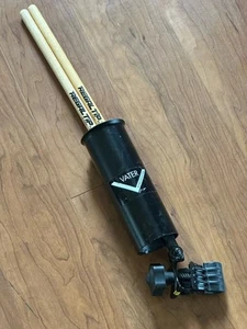 Father Morsetto Porta Bacchette a Percussioni Regolabile Metallo Nero - Foto 1 di 8