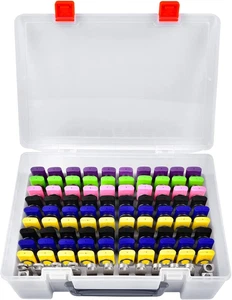 Flash Drive Case USB Memory Stick SD Card Storage Organizer- Holds 104Pcs Thumb - Picture 1 of 7