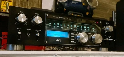 AMPLIFICADOR DE MÚSICA ESTÉREO JVC VINTAGE/FONO/FM/HECHO EN JAPÓN/1976 Foto 1 de 4
