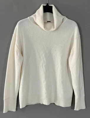 Suéter Free People 100 % cachemir cuello alto para mujer mediano marfil tranquilo lujo Foto 1 de 4