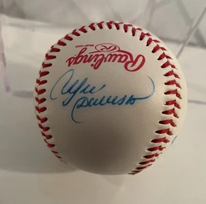 Andre Dawson Autograph 2000 All Star  Game Baseball Robin Roberts Darrell Evans+ - Picture 1 of 8