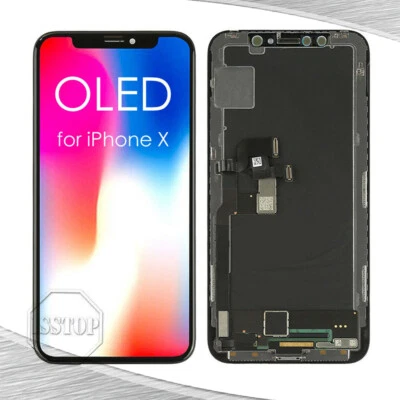 For iPhone X XR Xs Max 11 LCD/OLED Touch Screen Screen Replacement Digitizer US - Image 1 of 4