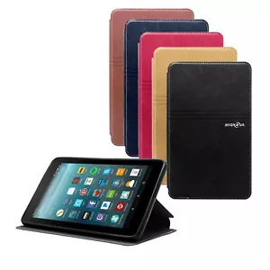 Per Amazon Kindle Fire 7"2017 2019 custodia 7a ottava generazione folio custodia magnetica in pelle - Foto 1 di 26