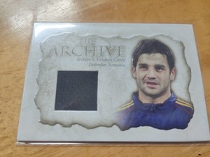 Futera 2012 Patch Cristian Chivu Romania  Inter Milan The Archive /225