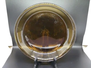 VTG Anchor Hocking Fire King Amber Pie Plate Pan 9" Round Dish #460 - Picture 1 of 6