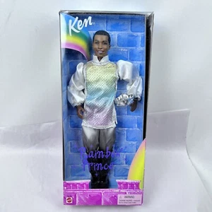 Muñeca Barbie Ken afroamericana Rainbow Prince 2000 Mattel #28779 - Imagen 1 de 7