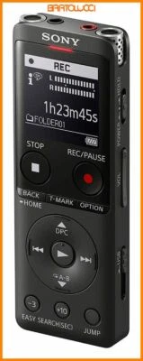 SONY ICDUX570BCE7 REG.PORT. 4GB USB MP3 NERO - Immagine 1 di 4