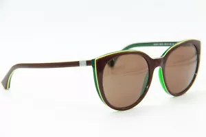 EMPORIO ARMANI EA 4043 5351/73 BROWN AUTHENTIC SUNGLASSES EA4043 55-19 - Picture 1 of 3
