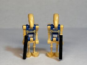 LEGO Star Wars Battle Droid Blue Torso Lot of 2 - sw0360 - Sets 75086 7929