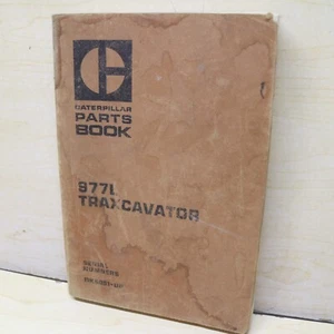 CAT Caterpillar 977L Parts Manual Book 11K series track crawler loader list - Picture 1 of 6