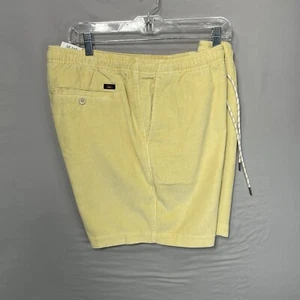 128 $ Faherty Kordelzug XXL Bio-Baumwolle Cord Cord Shorts 6" Southern Sun - Bild 1 von 12